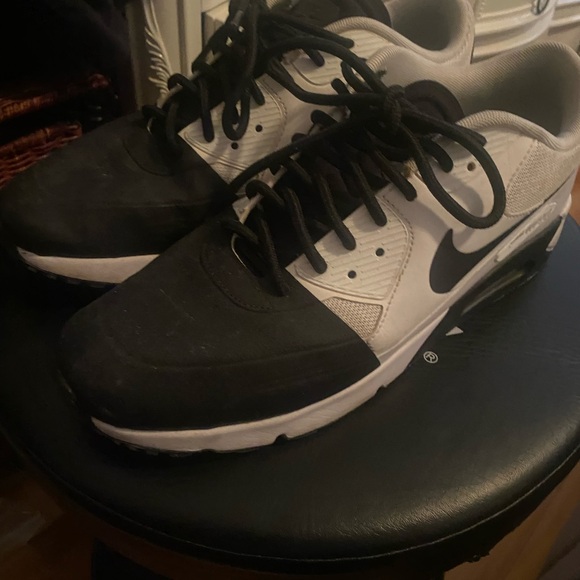 Size 9 men nike air max 90 ultra 2.0 SE black/white - Picture 5 of 8